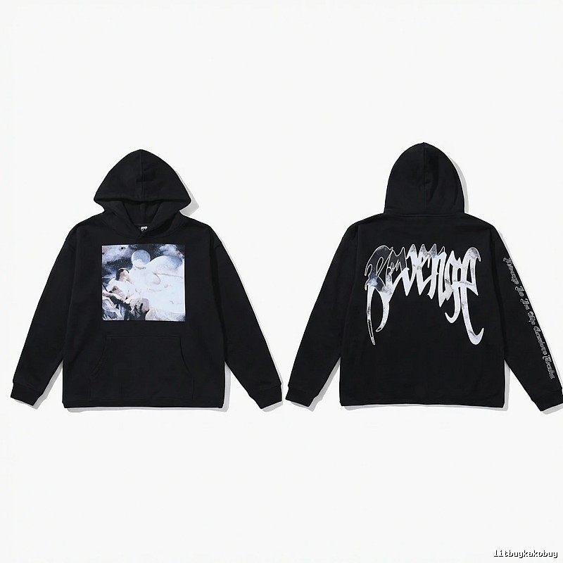 Revenge dark style black hoodie