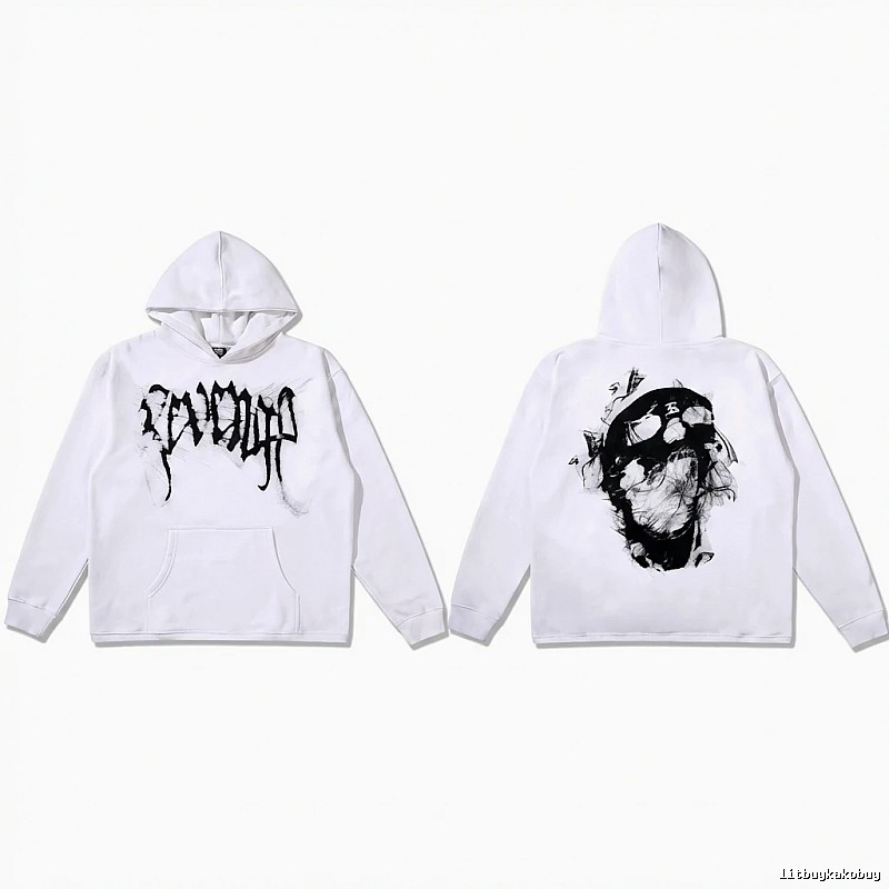 Revenge dark - style white hoodie