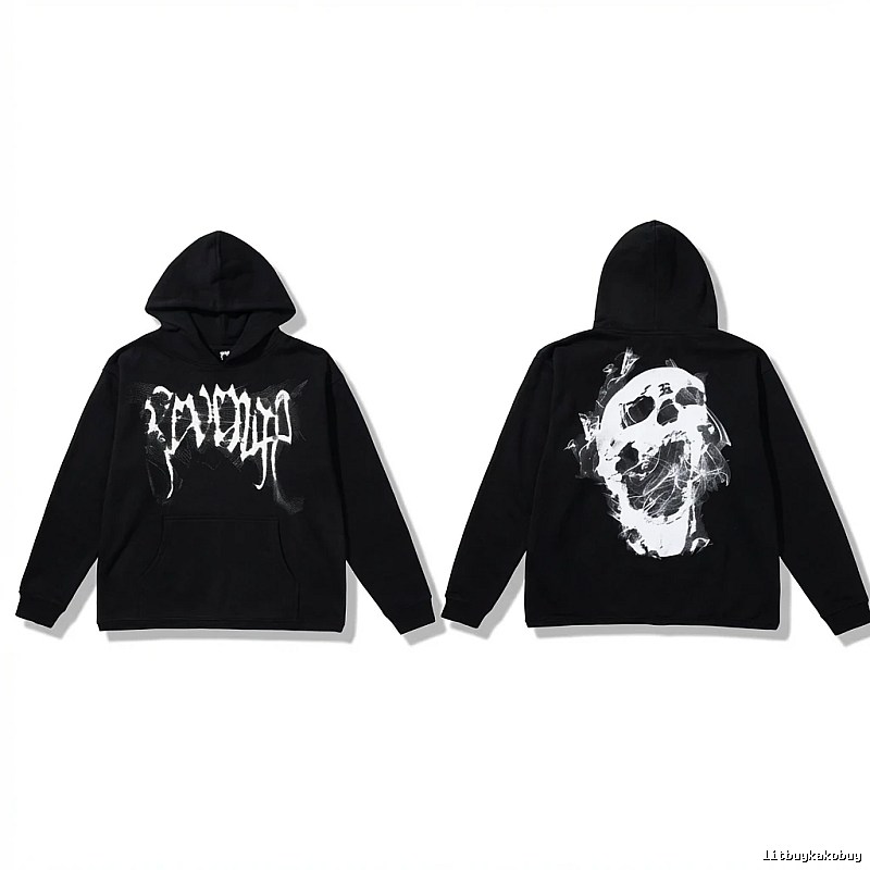Revenge Skull Dark Style Hoodie