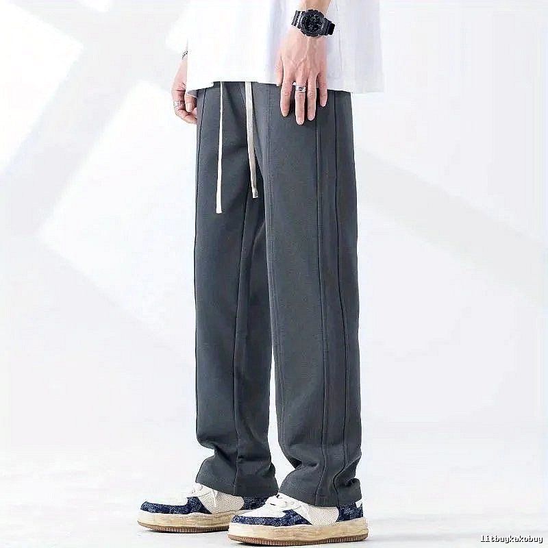 Rick Owens Casual Drawstring pants Black Relaxed Long for Streetwear Looks