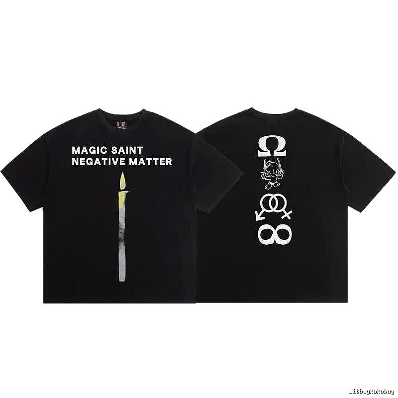 SAINT Magic Collection Street Style Black T-Shirt