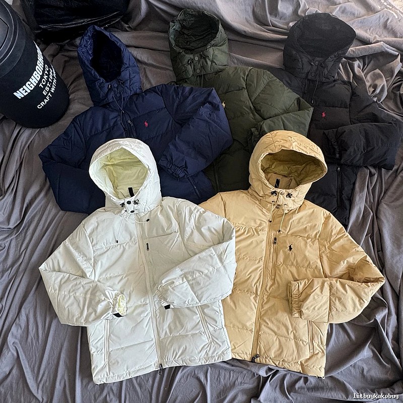 School Runs White Hooded Puffer Jacket with Seasonal Detail