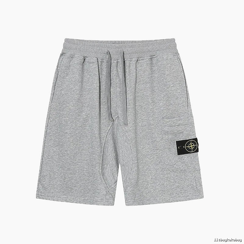 Stone Island Classic Collection Casual Style Grey Shorts