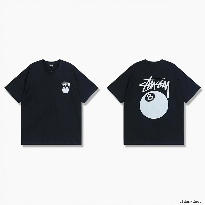 Stussy 8-Ball Series Black T-shirt