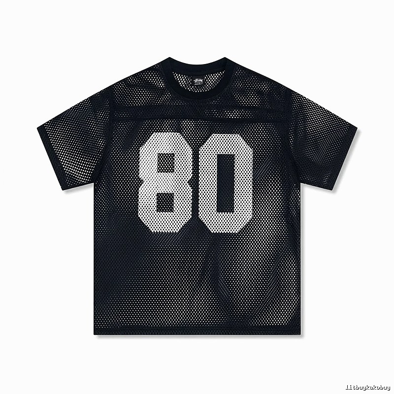 Stussy Digital 80 Sporty Style Black T-shirt