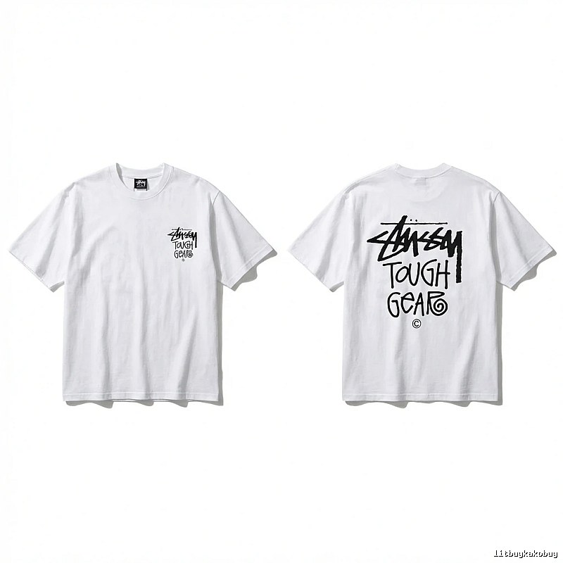 Stussy Graffiti Style White T-shirt
