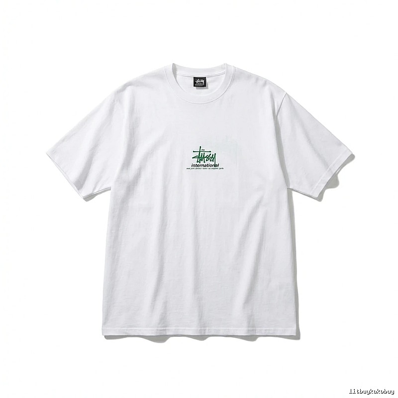 Stussy International Series Simple White T-shirt