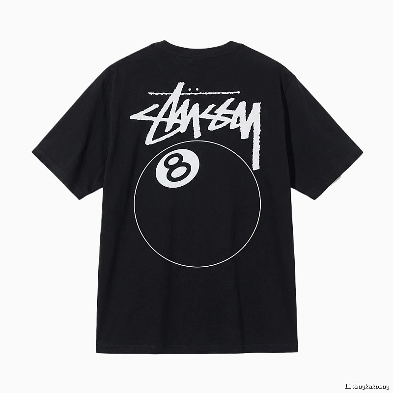 Stussy No. 8 Ball Style Black T-shirt