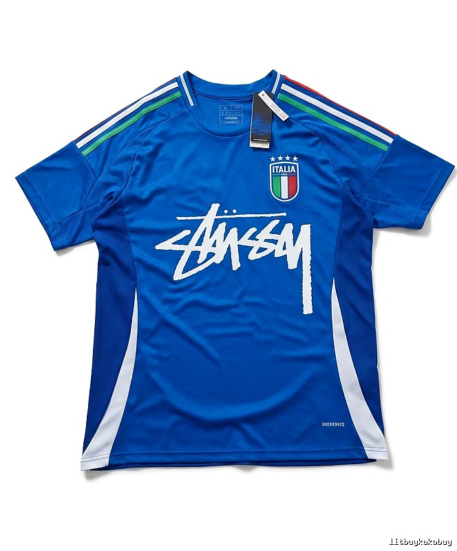 Stussy sporty blue T-shirt