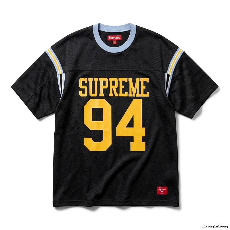 Supreme 94 Series Retro Style Black T-shirt