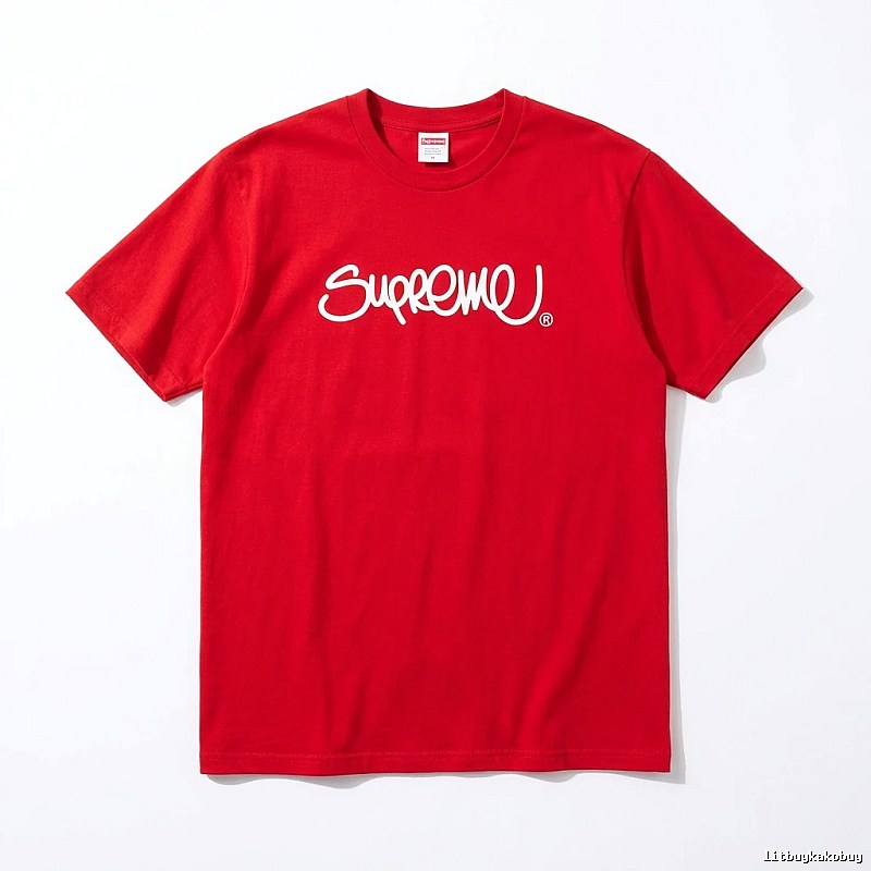 Supreme basic red T-shirt