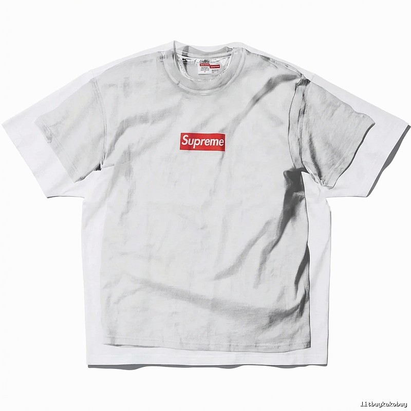 Supreme basic simple white T-shirt