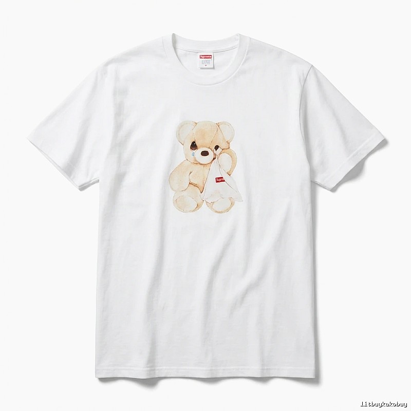 Supreme Bear Trend Brand White T-shirt