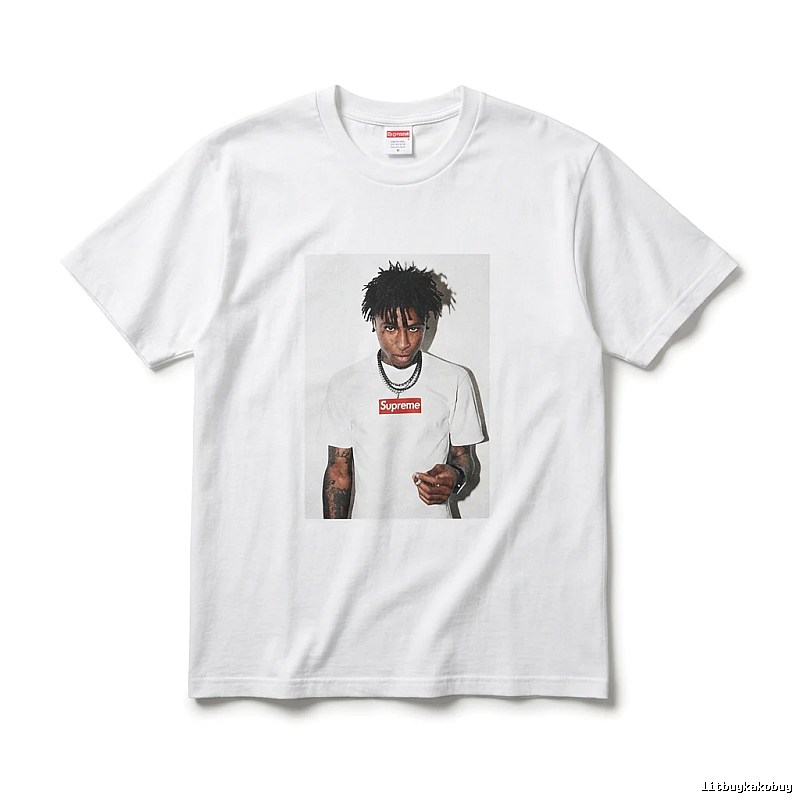 Supreme Portrait Style White T-shirt