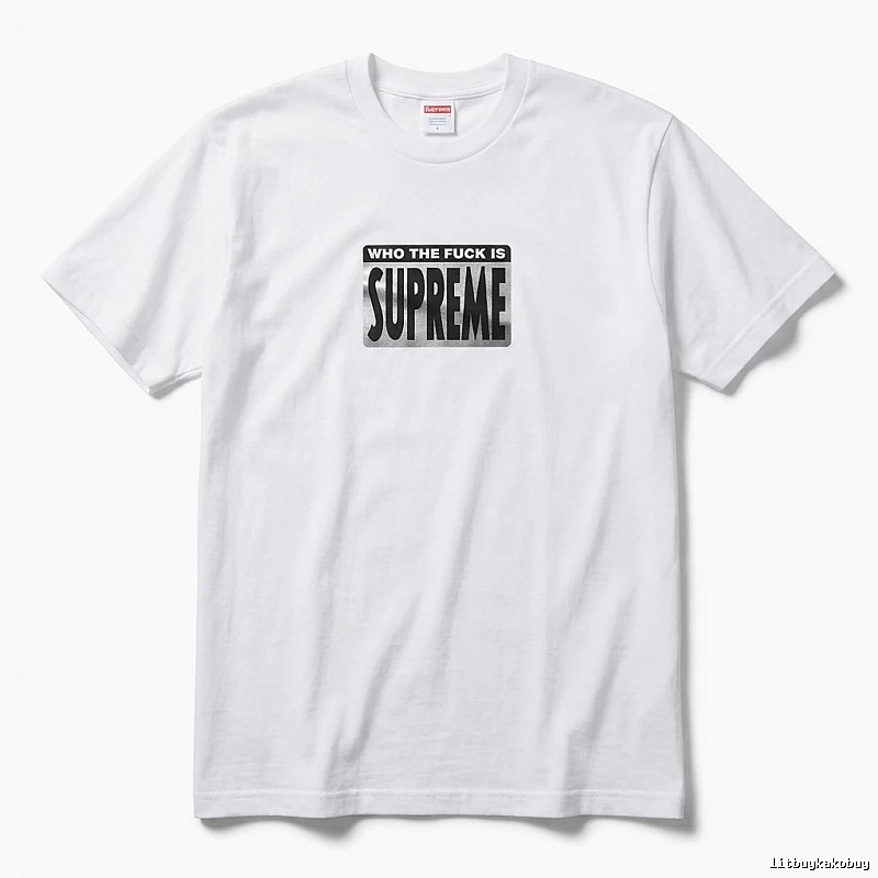 Supreme trendy and cool style white T-shirt