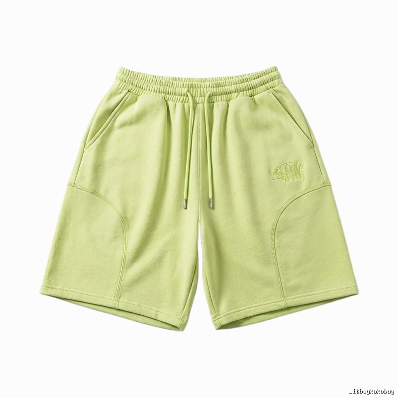 SynaWorld casual light green shorts