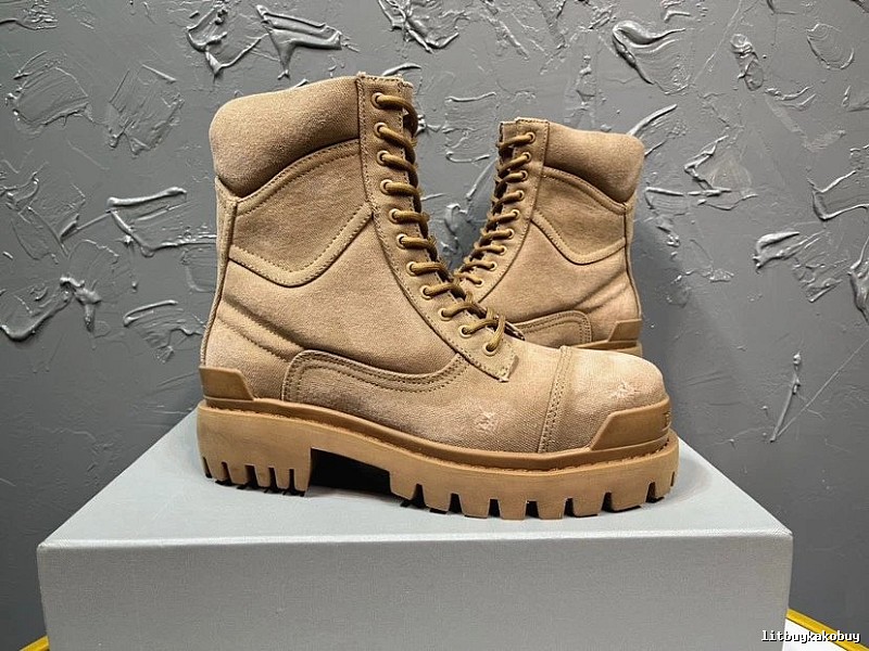 Tan Lace-up Boot Tan Work Boot for Daily Rotation