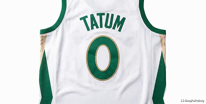 Tatum Series Green and White Basketball Vest