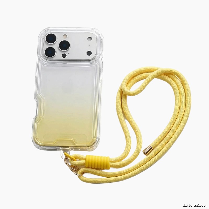 Transparent-style iPhone cases of trendy brands.