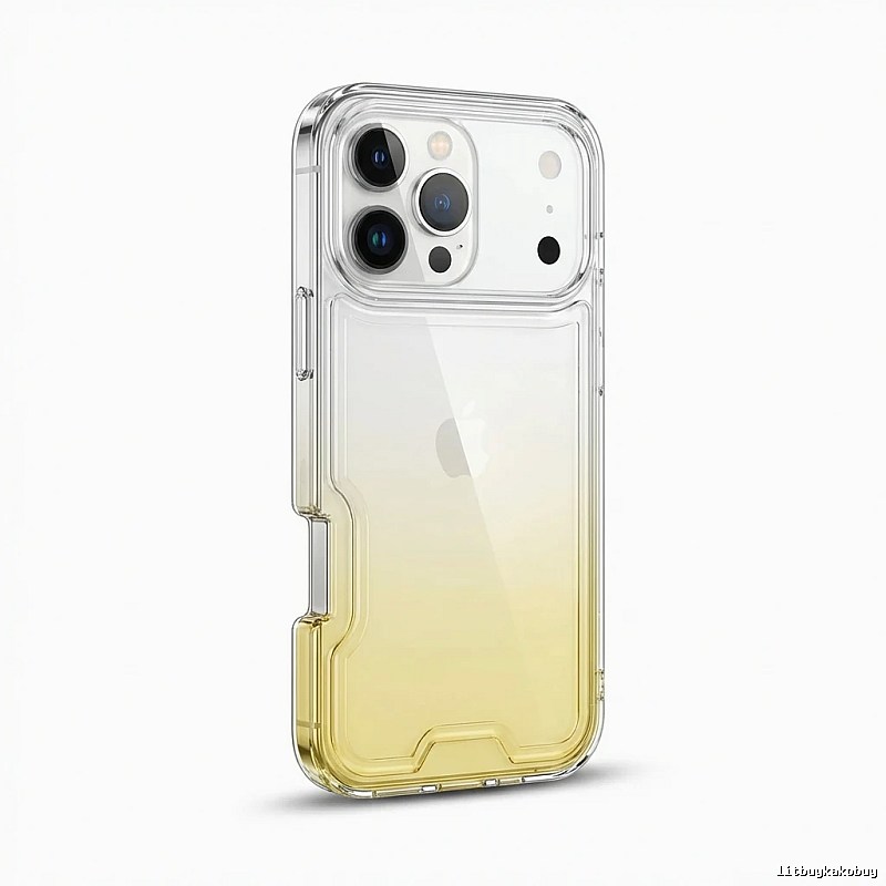 Transparent trendy iPhone phone case
