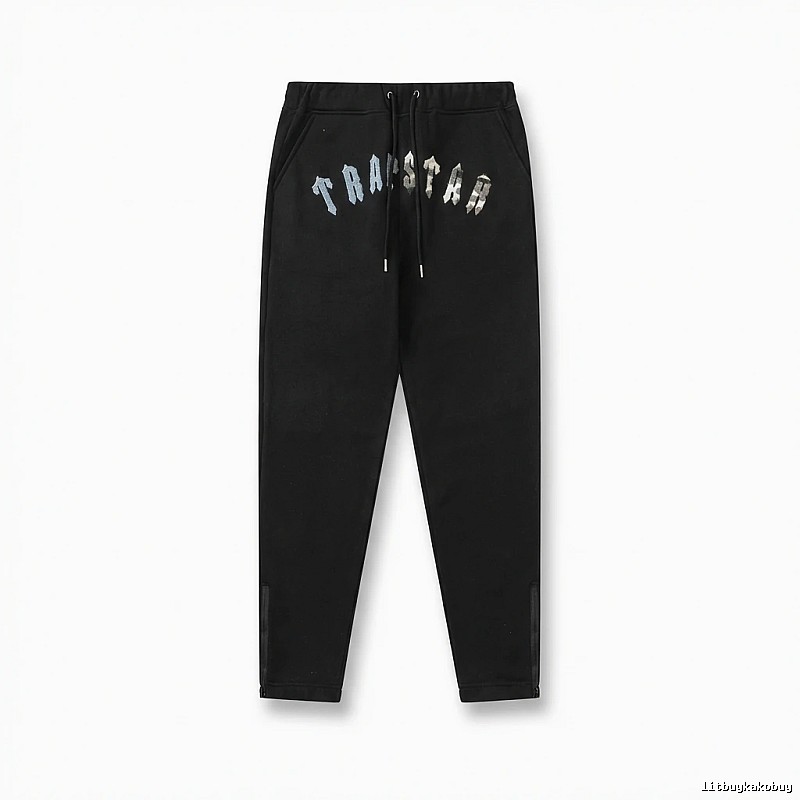 Trapstar Letter Style Black Sweatpants