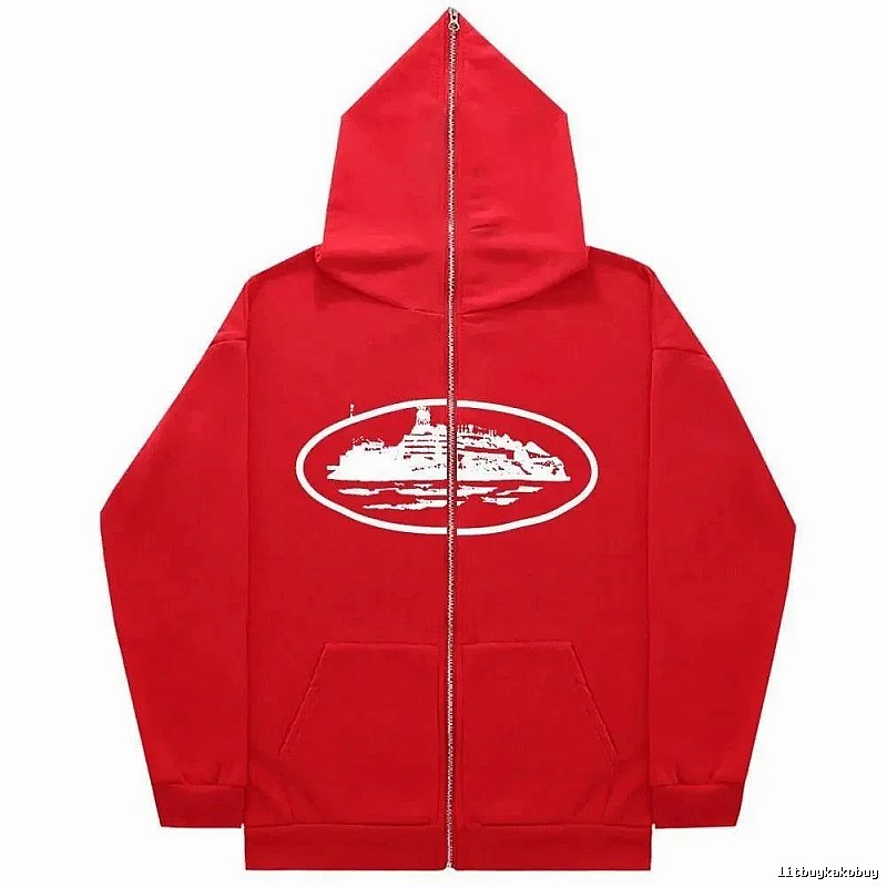 Trapstar Premium Style Graphic zip hoodie Black Zip Pink for Resort Outfits