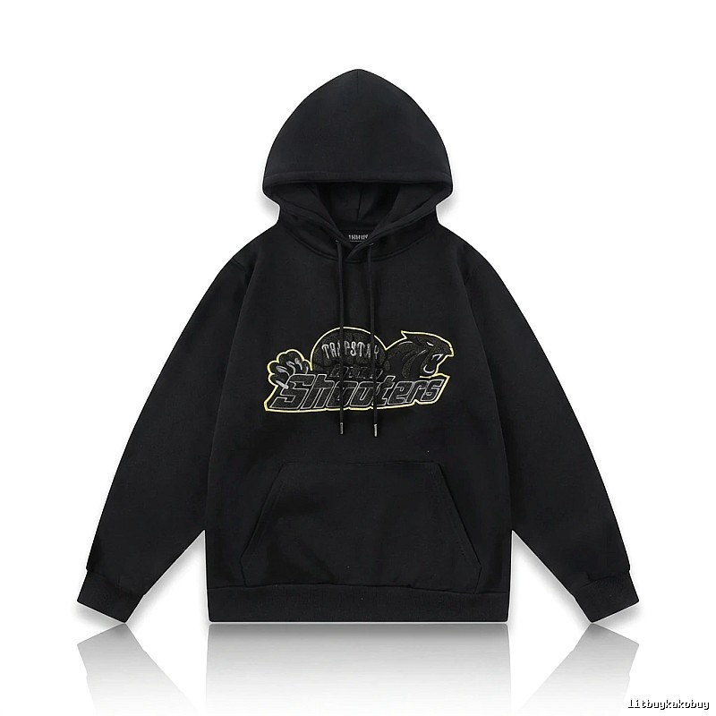 Trapstar Print Trendy and Cool Black Sweatshirt