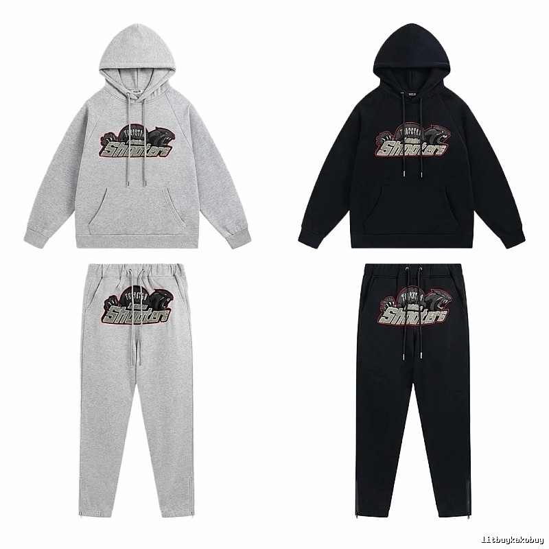 Trapstar sporty grey/black suit set
