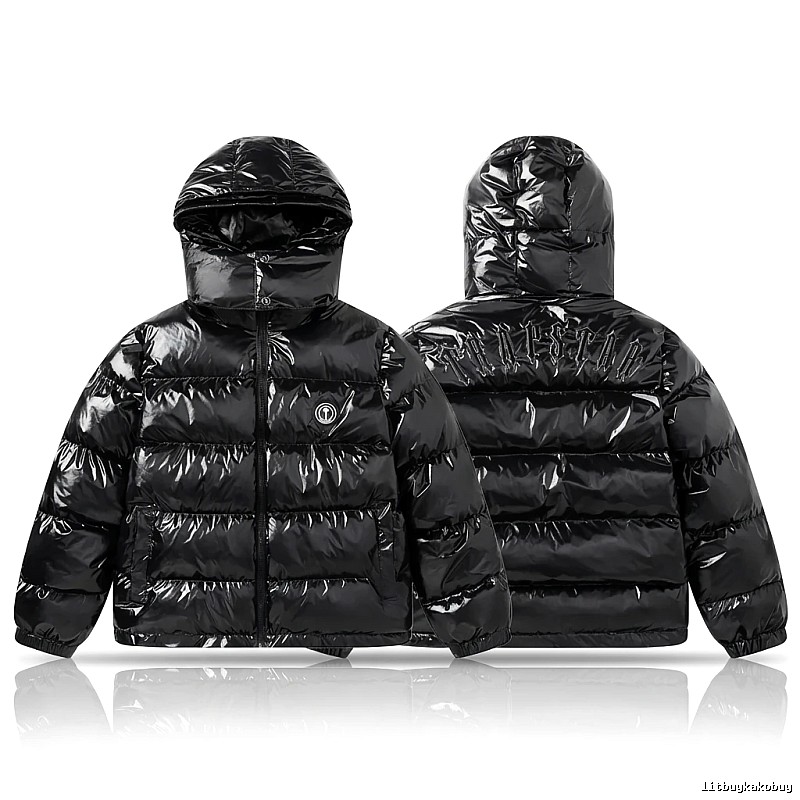 Trapstar Trendy Glossy Black Down Jacket