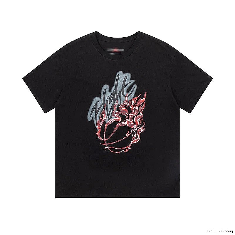 Travis Scott Gift Ready Graphic T-shirt Brown Travis Scott with Fresh Pattern