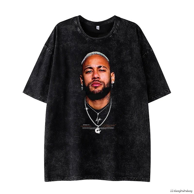 Tupac Streetwear Portrait graphic T-shirt Black Tupac Collage with Logo Accent