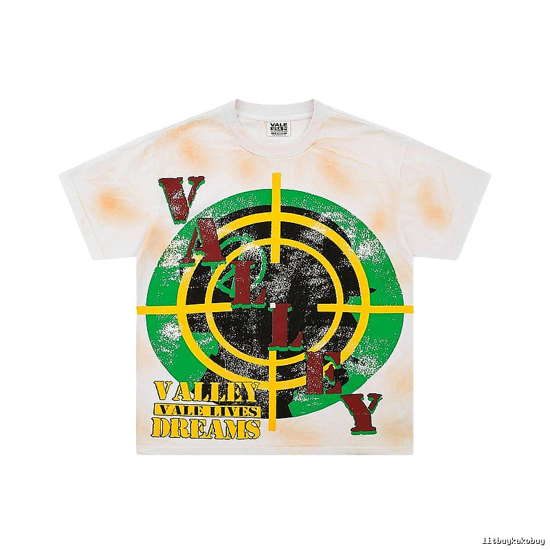 Valley Dream Street Style Tie-dye Short-sleeve T-shirt