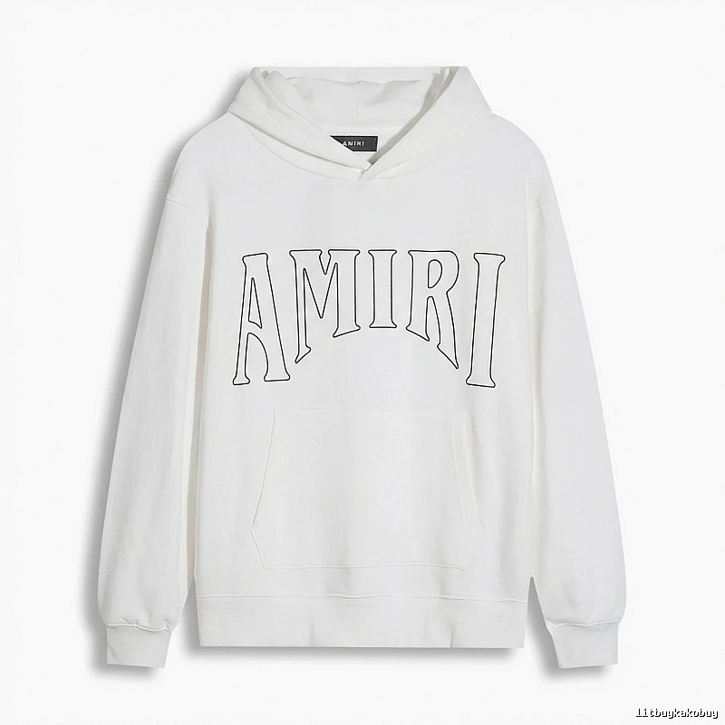 AMIRI Alphabet Style White Sweatshirt