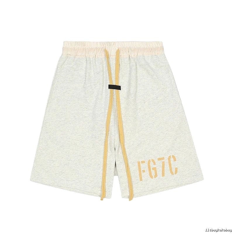 ESSENTIALS Casual Light Gray Shorts