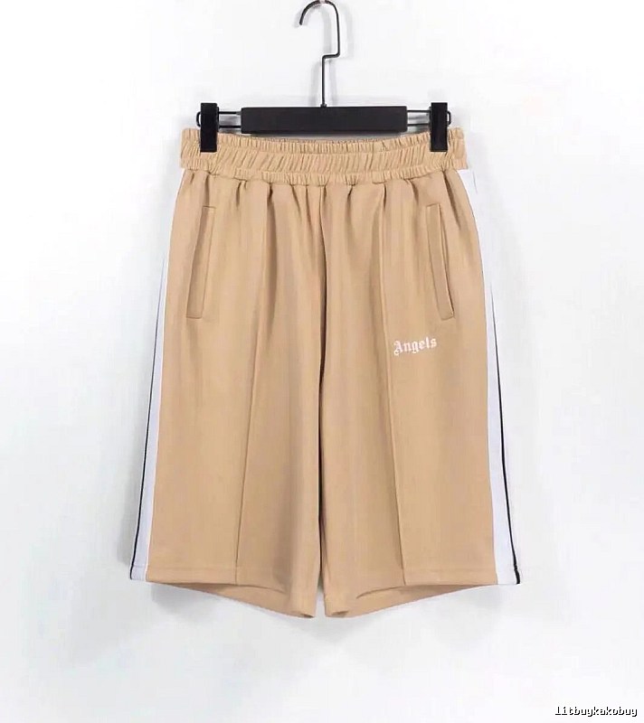 Palm Angels Statement Track shorts Black Side Stripe for Easy Pairing